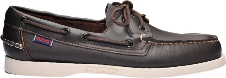 Sebago Platte schoenen Brown Heren