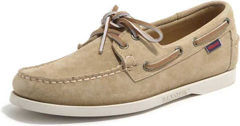 Sebago Sailor Shoes Beige Heren