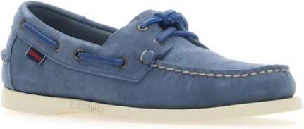 Sebago Sailor Shoes Blue Heren