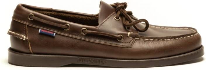 Sebago Platte schoenen voor vrouwen Brown Heren