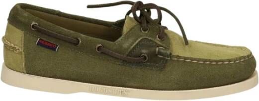 Sebago Sailor Shoes Green Heren