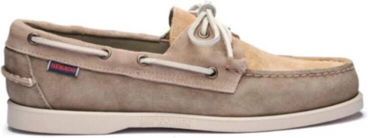 Sebago Schoenen Dockside Beige Heren