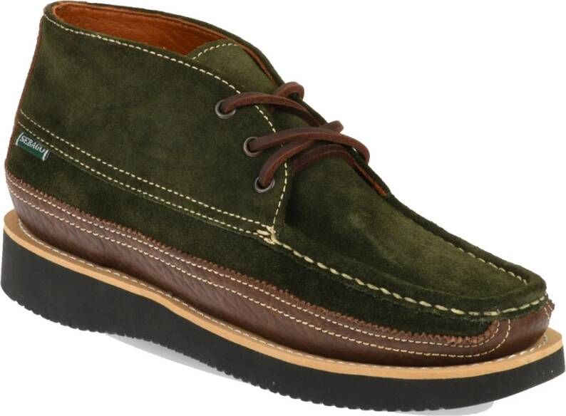 Sebago Schoenen Green Heren