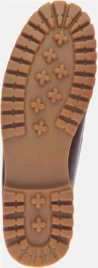 Sebago Handgemaakte Camelkleurige Leren Bootschoenen Brown Heren - Foto 5