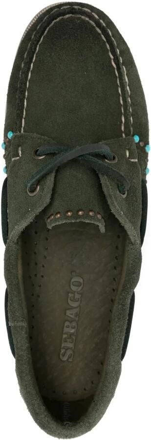 Sebago Antiek Messing Studs Vrouw Stijl - Foto 4