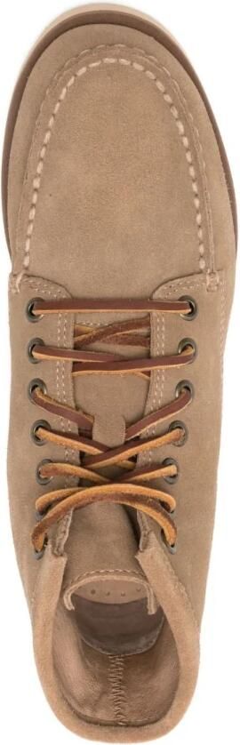 Sebago Beige Enkellaarsjes voor Vrouwen