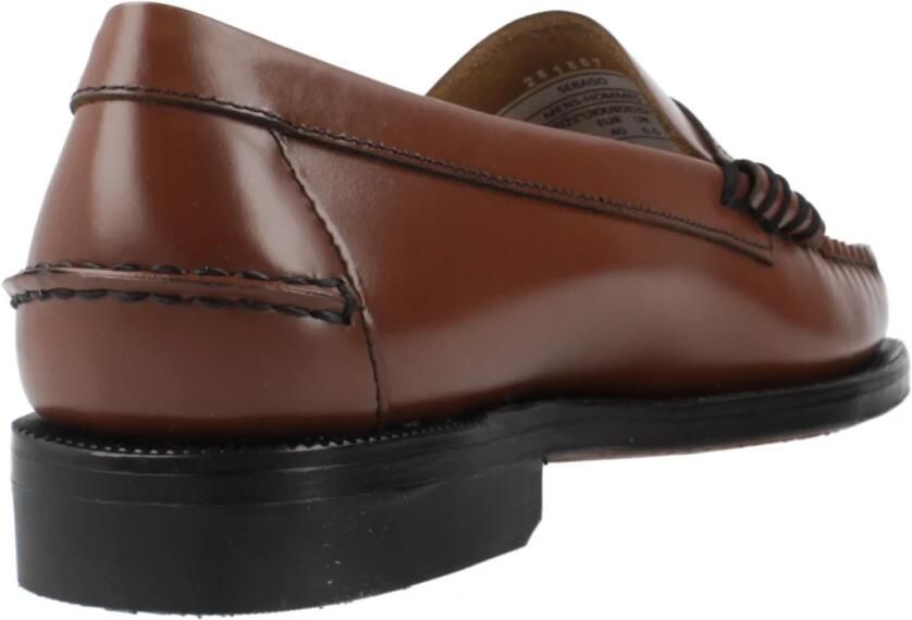 Sebago Bordeaux Leren Loafers