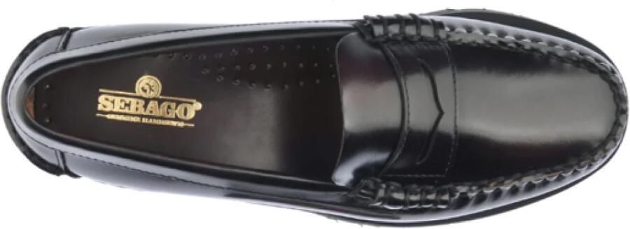 Sebago Bruine Slip-On Beefroll Mocassin Schoenen