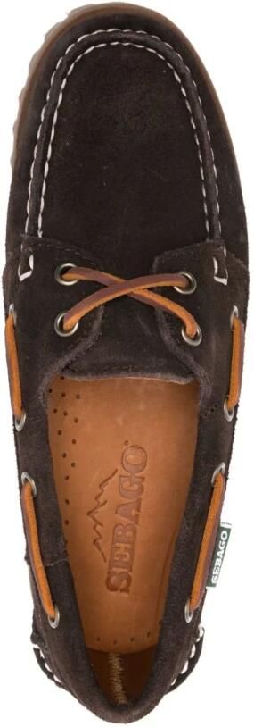 Sebago Bruine Suède Veterschoenen - Foto 3