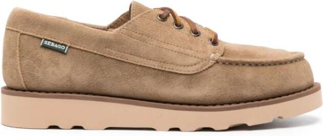 Sebago Camel Platte Schoenen - Foto 3