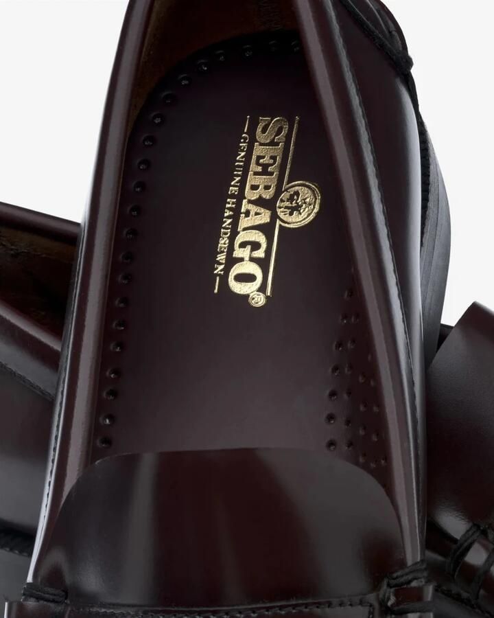 SEBAGO Loafers Heren Classic Dan Leer Bordeaux - Foto 19