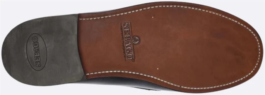 Sebago Klassieke platte schoenen in zwart Black Heren - Foto 5