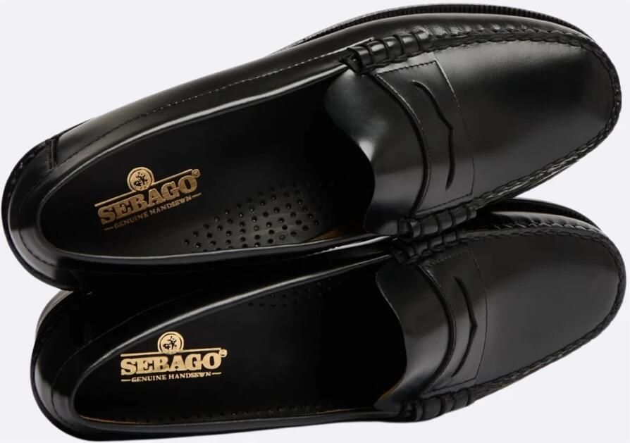 Sebago Klassieke platte schoenen in zwart Black Heren - Foto 4