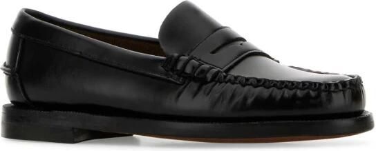 Sebago Klassieke leren instapper Italiaans gemaakt Black Dames - Foto 10