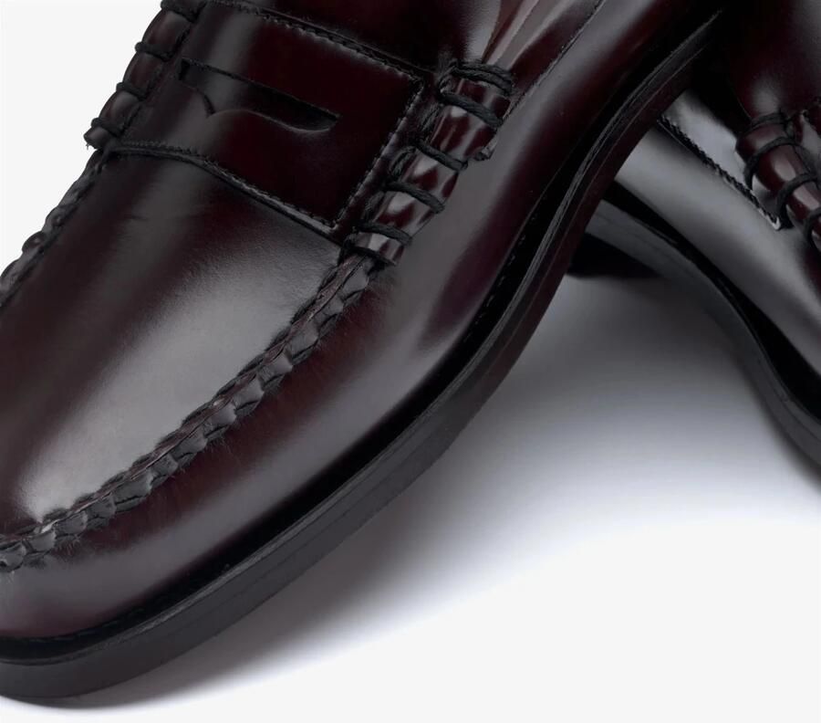 SEBAGO Loafers Heren Classic Dan Leer Bordeaux - Foto 13