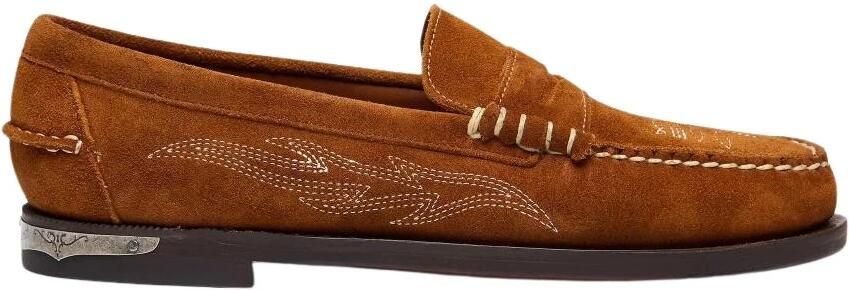 Sebago Bruin Cognac Leren Bootschoenen