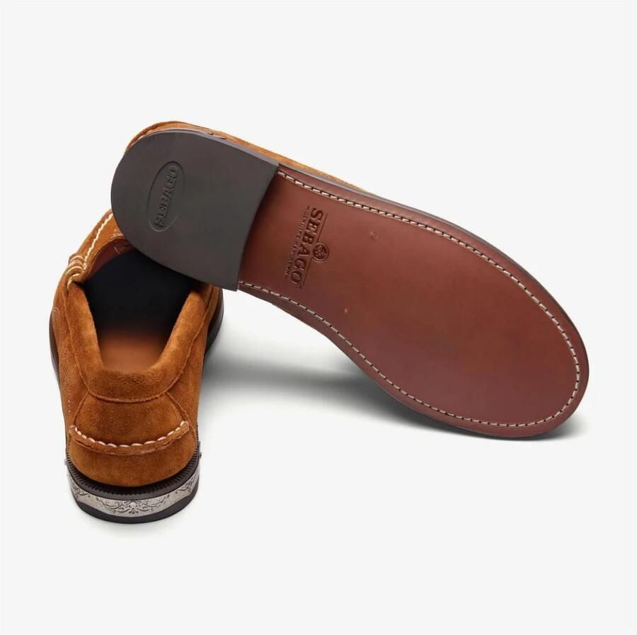Sebago Bruin Cognac Leren Bootschoenen - Foto 4