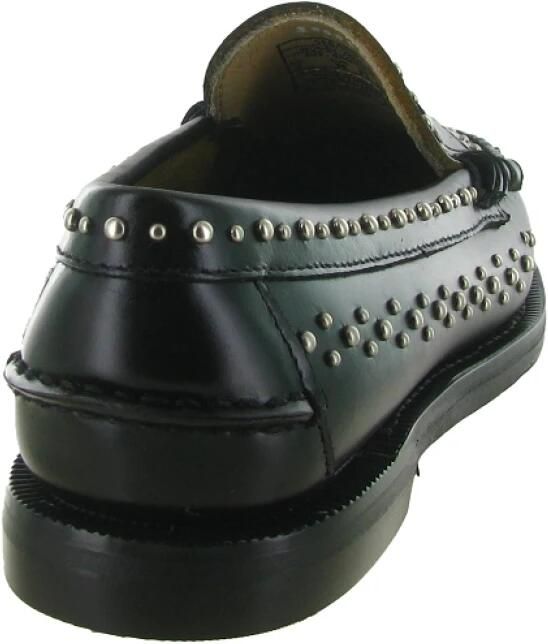 Sebago Zwarte Penny Loafer Schoenen Black Dames - Foto 2