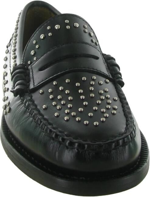 Sebago Zwarte Penny Loafer Schoenen Black Dames - Foto 3