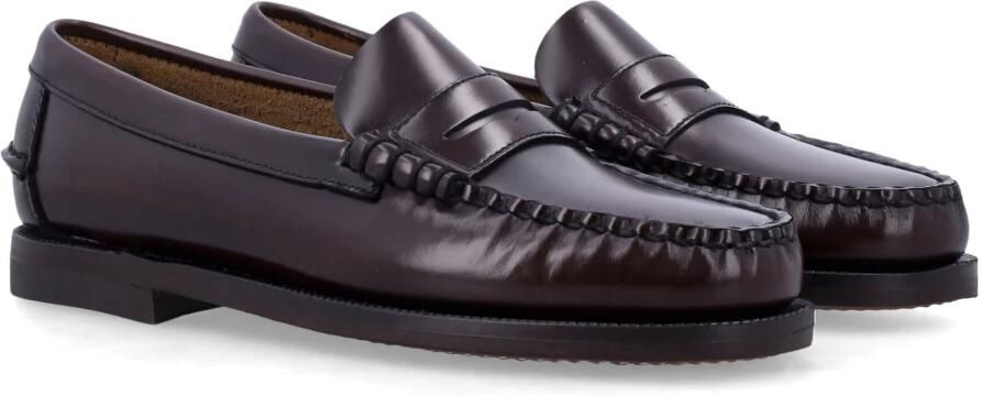 Sebago Geborsteld leren penny loafers - Foto 2
