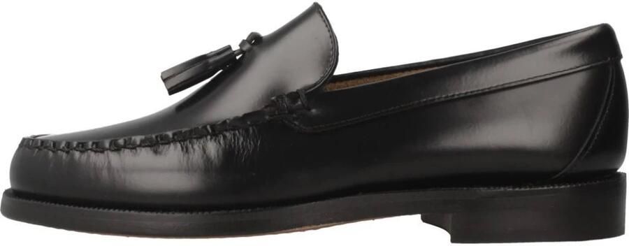 Sebago Klassieke leren instapper met kwastjes Black Heren - Foto 3
