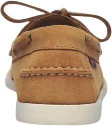 Sebago Handgemaakte leren mocassin bruin cognac - Foto 2