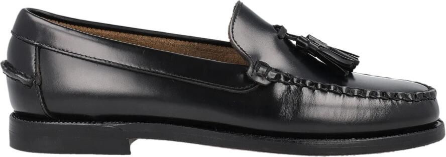 Sebago Handgemaakte Zwarte Leren Mocassins - Foto 2