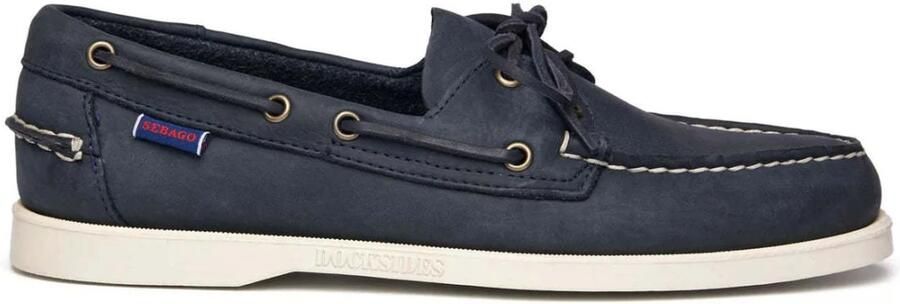 Sebago Klassieke bootschoenen met leren details