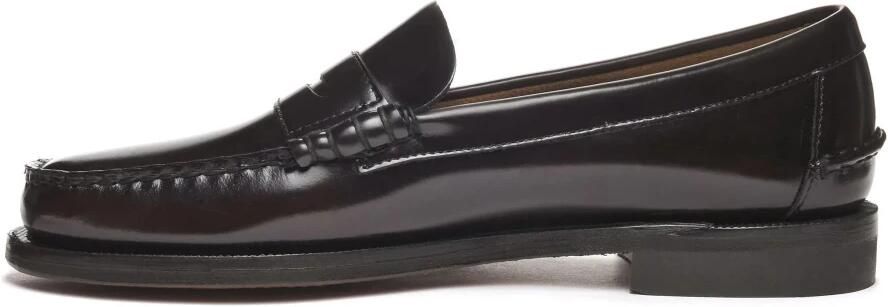 Sebago Klassieke Dan Brown leren mocassin