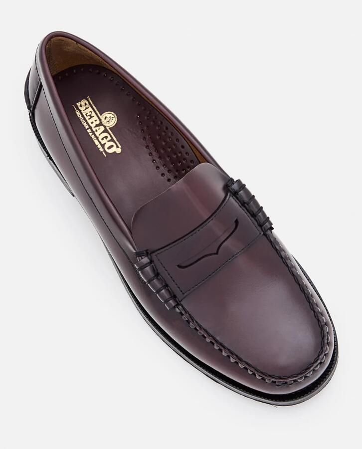 SEBAGO Loafers Heren Classic Dan Leer Bordeaux - Foto 18