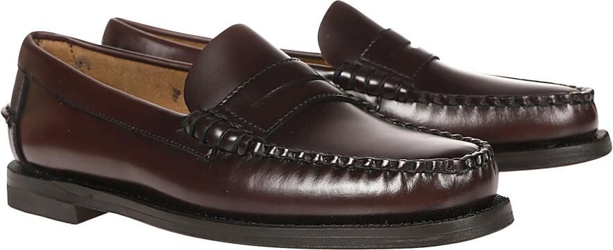Docksides Sebago Classic Leather Penny Loafers Comfortable Slip-On Style Footwear for - Foto 14