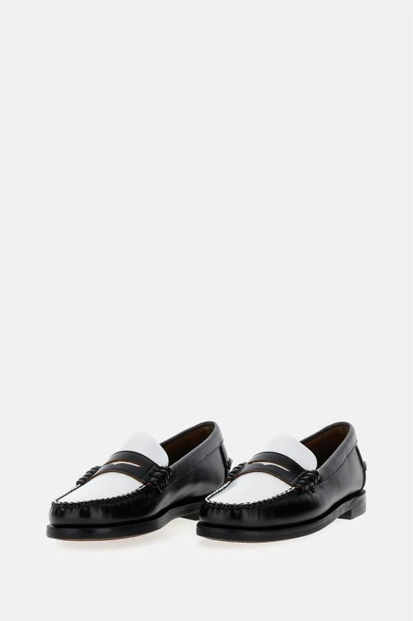 Sebago Met de hand gemaakt leren mocassin klassieke stijl Black Heren - Foto 6