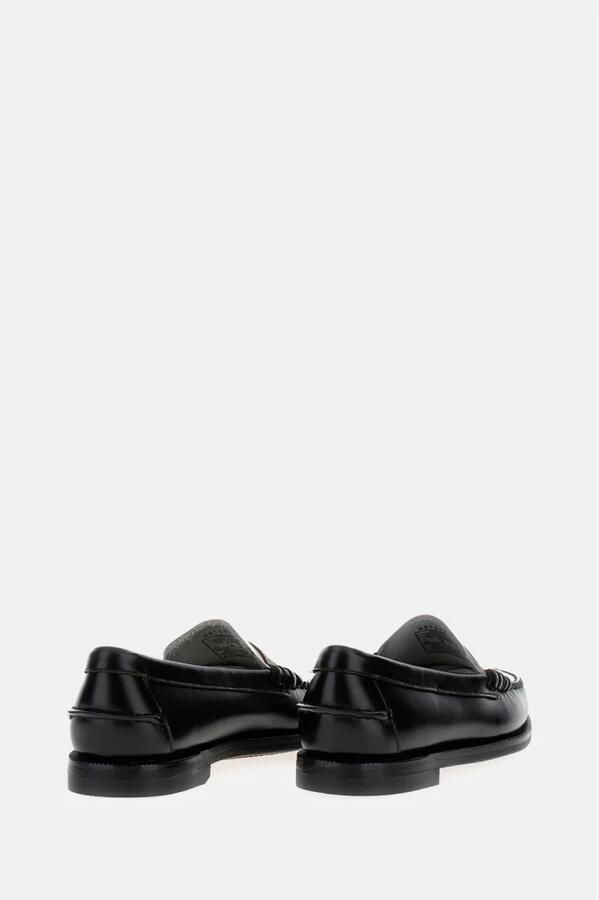 Sebago Met de hand gemaakt leren mocassin klassieke stijl Black Heren - Foto 7