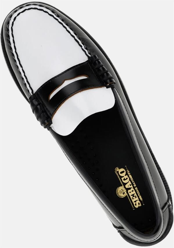 Sebago Met de hand gemaakt leren mocassin klassieke stijl Black Heren - Foto 8