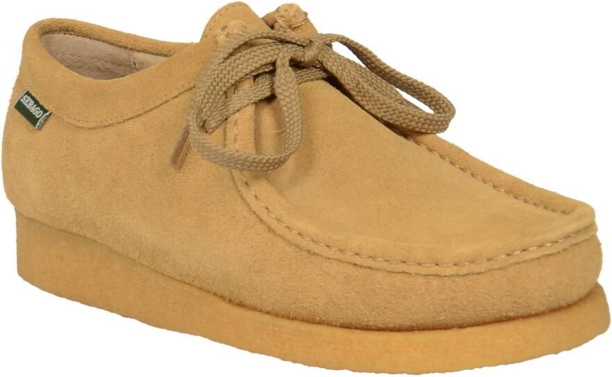 Sebago Beige Suède Mocassins Casual Schoenen Beige Heren
