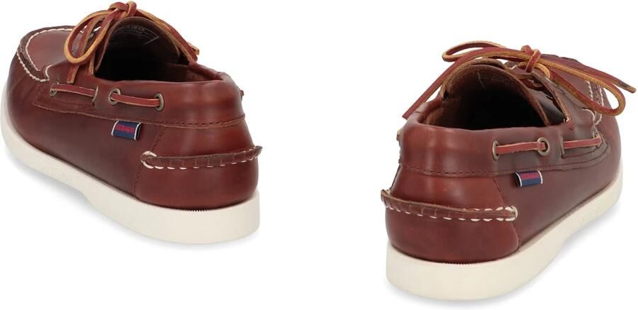 Sebago Leren Bootschoenen met Zichtbare Stiksels - Foto 2