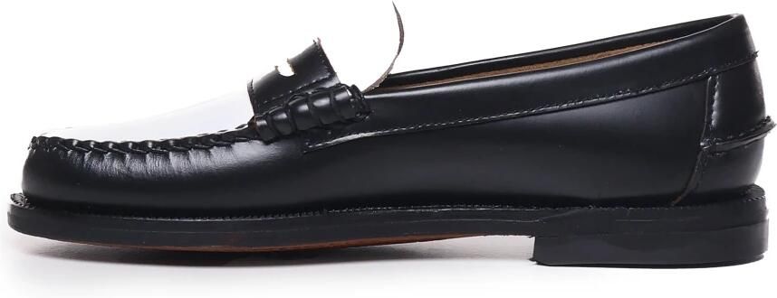 Sebago Met de hand gemaakt leren mocassin klassieke stijl Black Heren - Foto 3