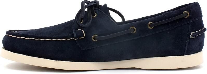 Sebago Veterschoen Heren Portland Flesh Out Blue Navy Blauw - Foto 8