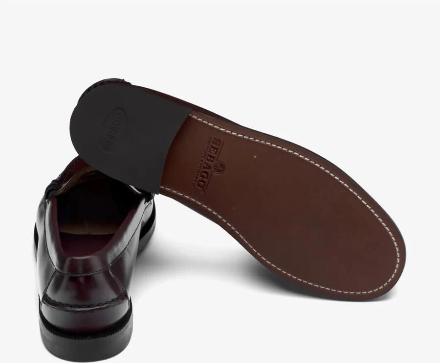 Docksides Sebago Classic Leather Penny Loafers Comfortable Slip-On Style Footwear for - Foto 5