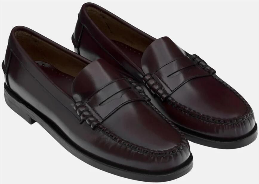 Docksides Sebago Classic Leather Penny Loafers Comfortable Slip-On Style Footwear for - Foto 2
