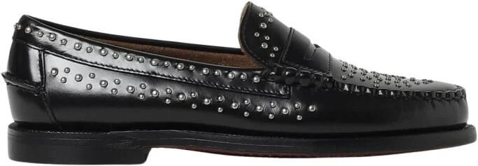 Sebago Zwarte Penny Loafer Schoenen Black - Foto 6