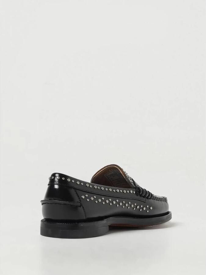 Sebago Zwarte Penny Loafer Schoenen Black - Foto 3
