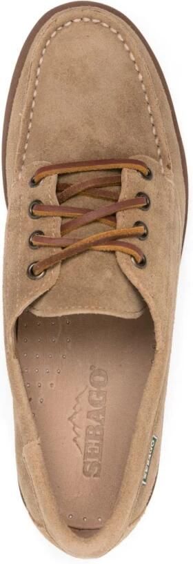 Sebago Licht Beige Suède Field Schoenen Beige Heren - Foto 3