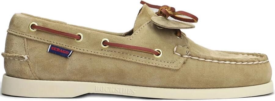 SEBAGO Veterschoenen Heren Portland Artisan Suède Beige