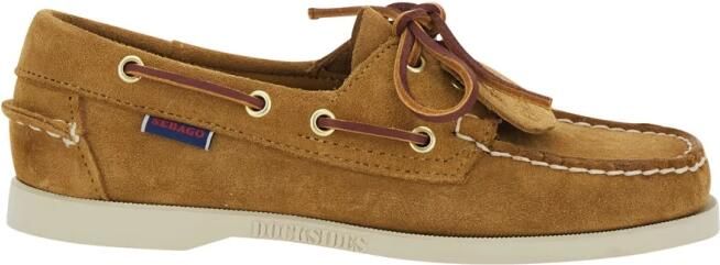 SEBAGO Instappers Dames Portland 5 Suède Camel