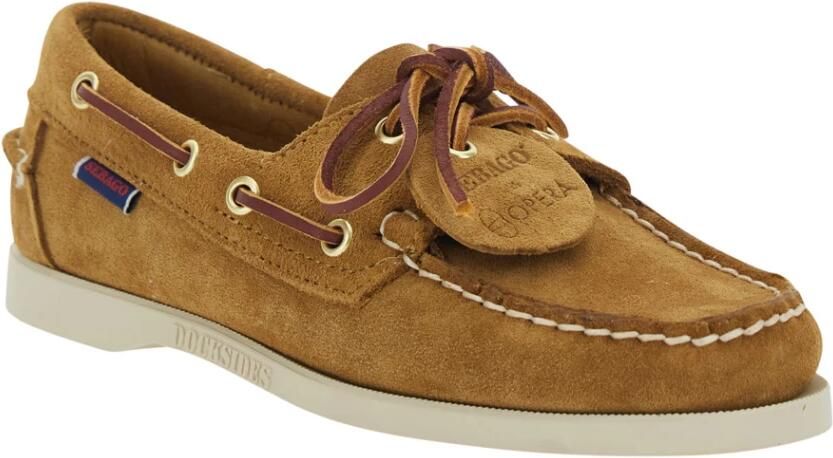 SEBAGO Instappers Dames Portland 5 Suède Camel - Foto 2