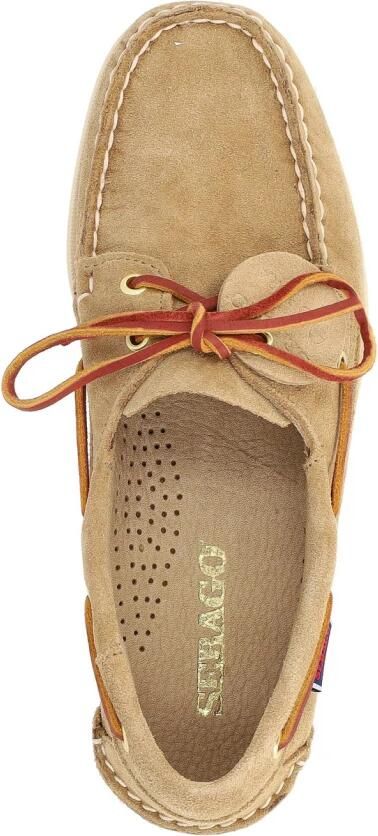 Sebago Authentic Original Suede Boat Shoe Beige Loafers - Foto 3