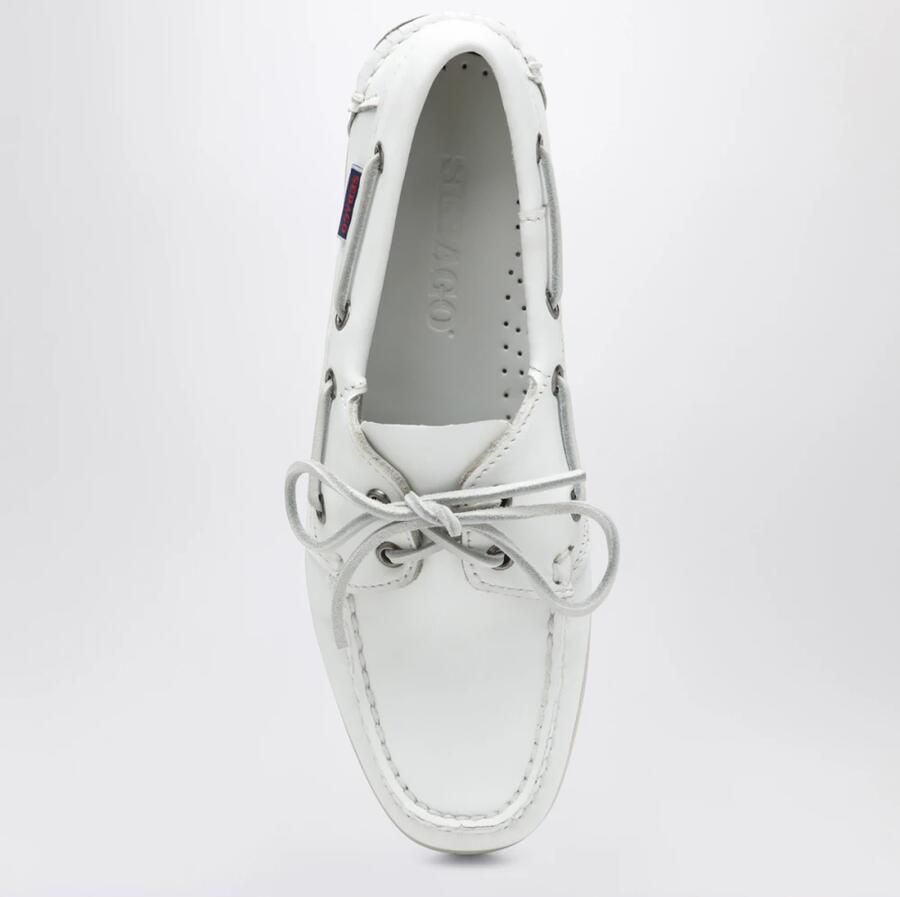 Sebago Witte Bootschoenen Dockside - Foto 5