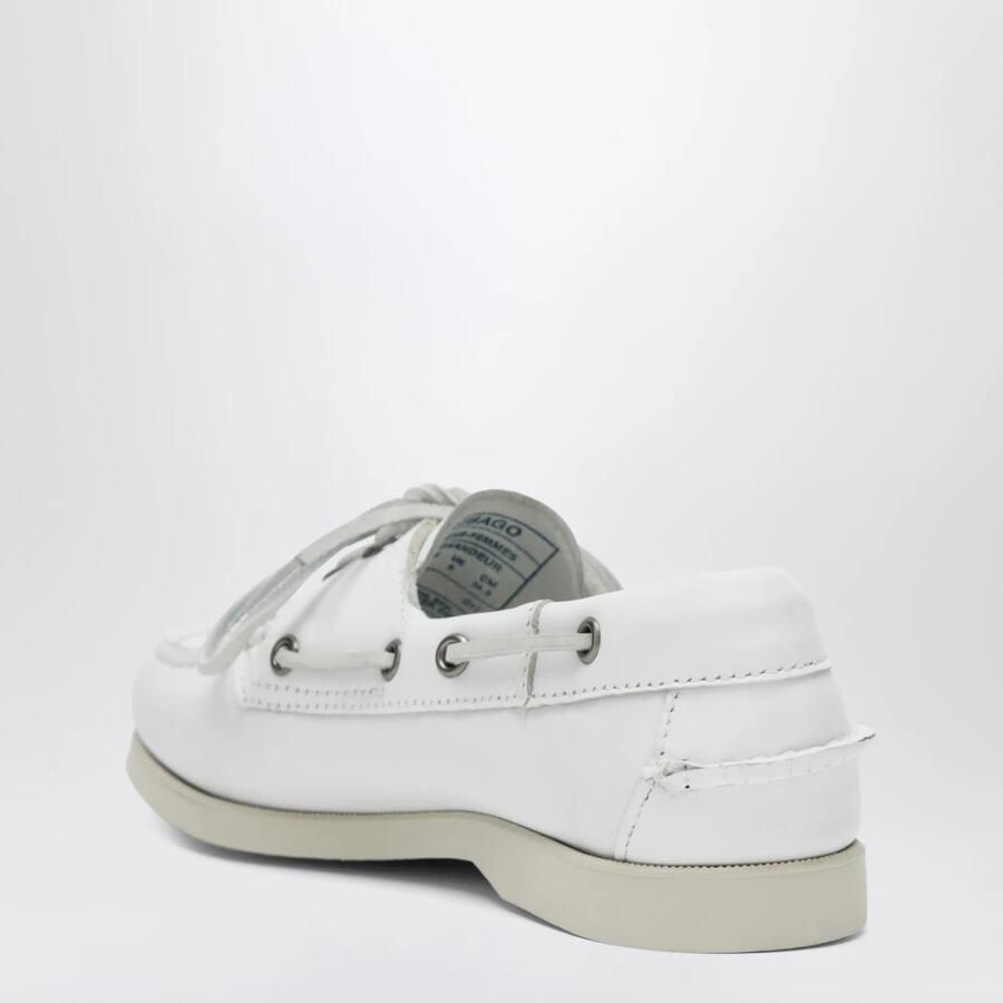 Sebago Witte Bootschoenen Dockside - Foto 4
