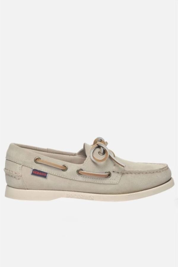 SEBAGO Veterschoenen Dames Portland Suède Taupe - Foto 9